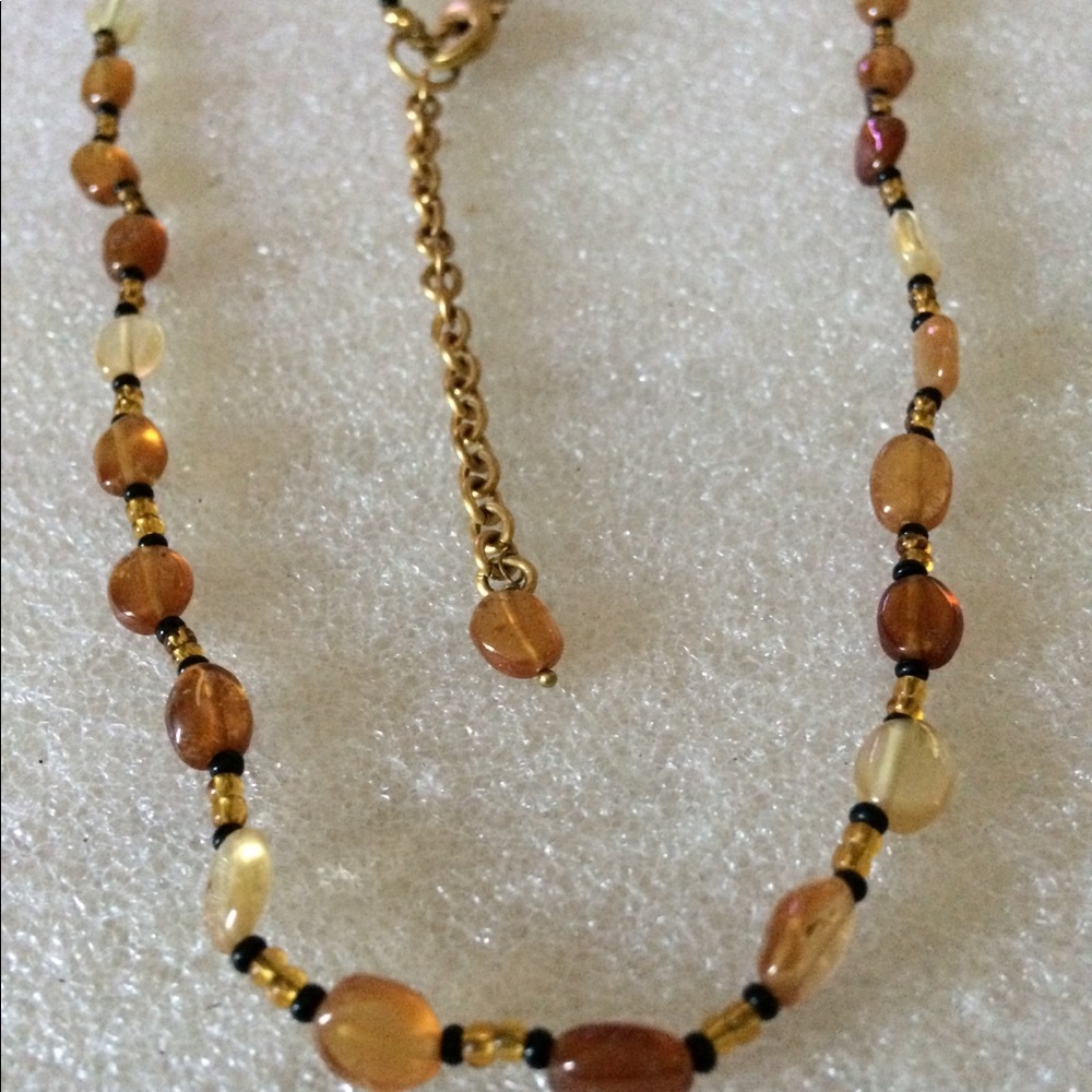 Vintage gem necklace